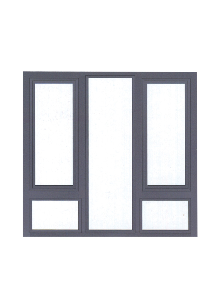 Aluminum alloy non-insulated fireproof window Aluminum alloy non-insulated fireproof window